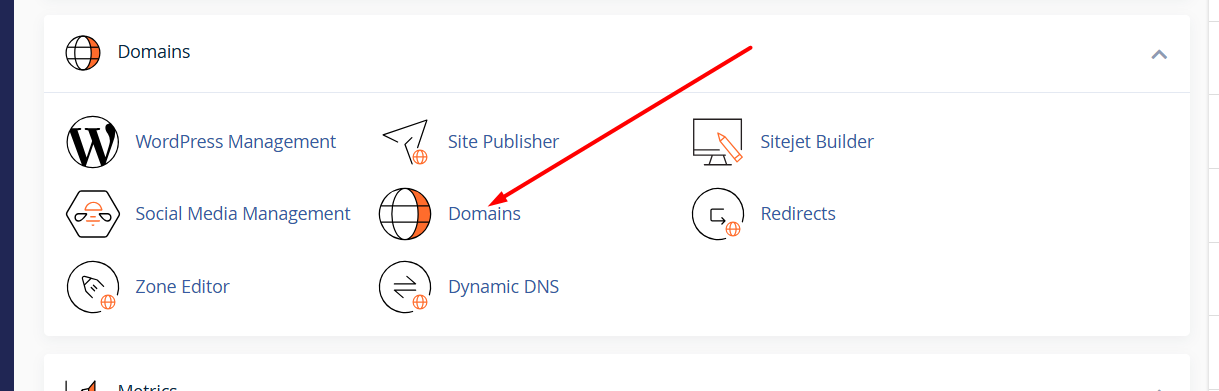 Domain Section